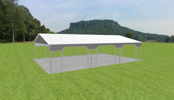 3 Car Carport 30 x 45 x 9