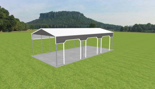 3 Car Carport 22 x 45 x 12