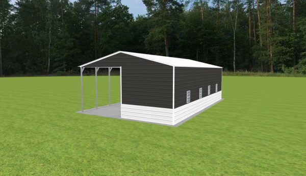 Carport with Storage 24 x 40 x 11 - Image 5