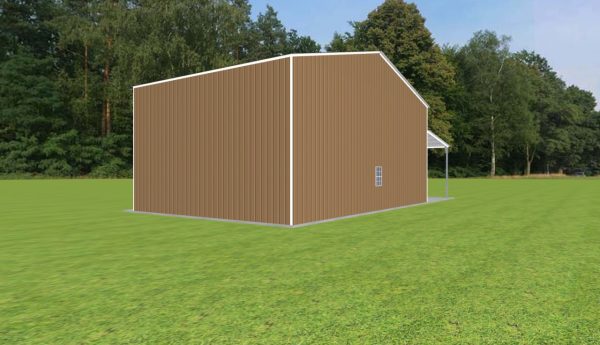 Garage with Lean To 38 x 25 x 16 - Image 5