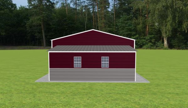 Carport with Storage 24 x 30 x 10 - Image 4