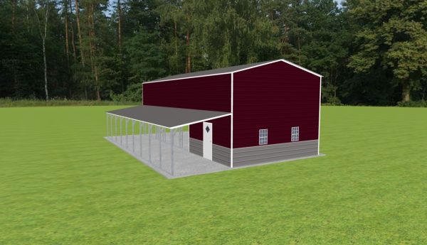 Carport with Storage 20 x 45 x 15 - Image 4