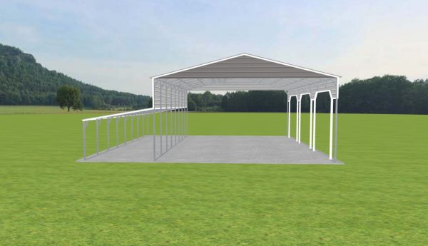 3 Car Carport 30 x 40 x 14 - Image 4