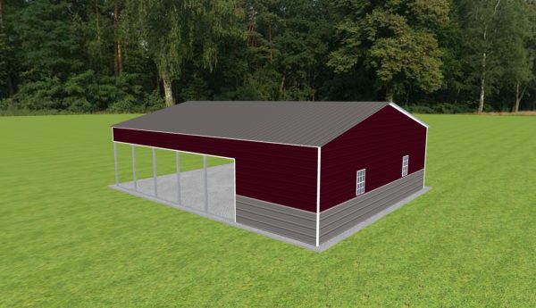 Carport with Storage 28 x 35 x 9 - Image 3