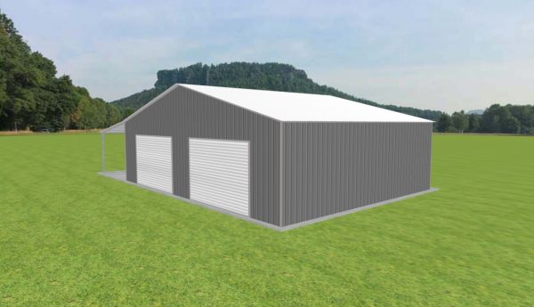 2 Car Garage with Lean To 38 x 30 x 10 - Image 4