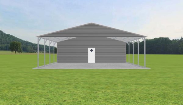 Carport with Storage 30 x 25 x 9 - Image 2