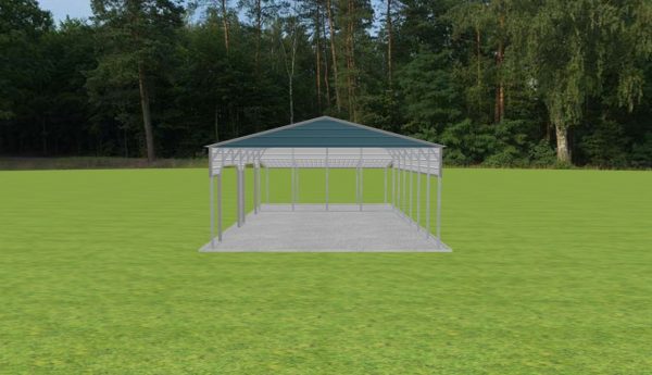 2 Car Carport 22 x 30 x 10 - Image 3