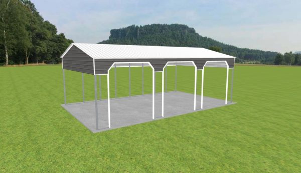 3 Car Carport 24 x 40 x 13