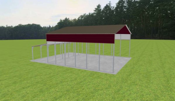 3 Car Carport 30 x 30 x 13