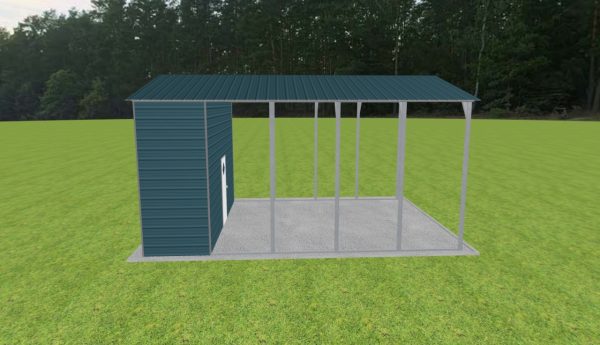 Carport with Storage 18 x 25 x 12 - Image 5