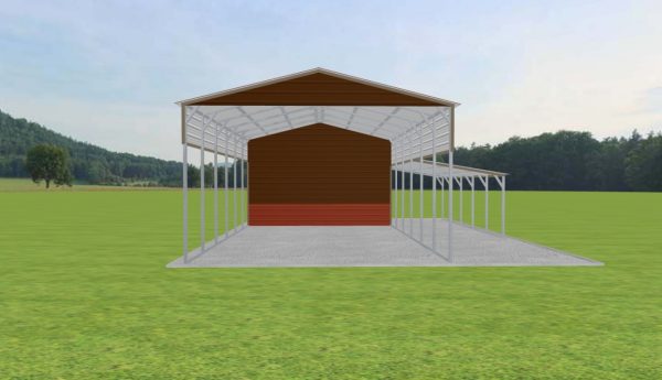 Carport with Storage 20 x 40 x 12 - Image 4