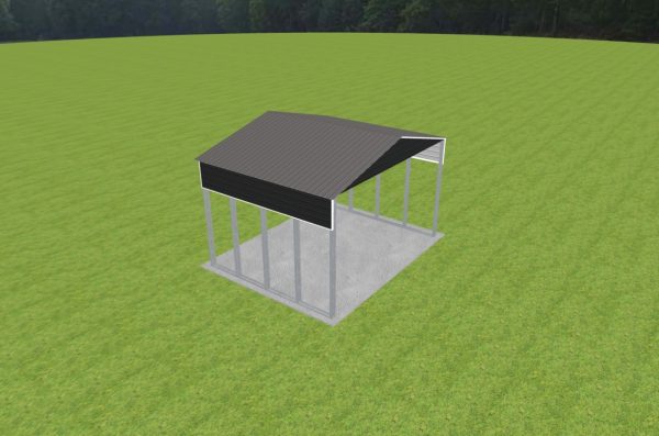 3 Car Carport 26 x 20 x 15 - Image 4