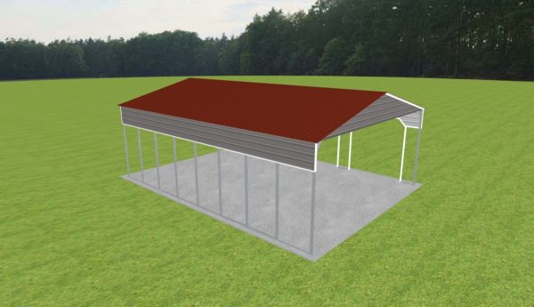 3 Car Carport 30 x 40 x 13 - Image 4