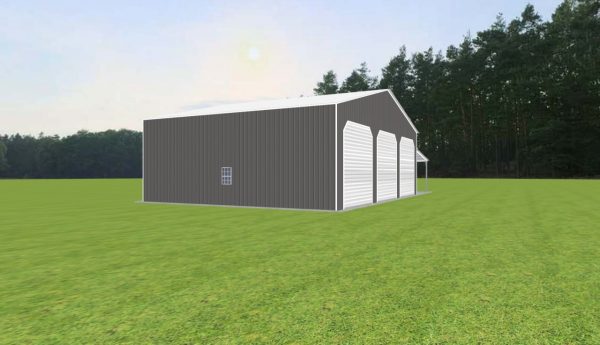 3 Car Garage with Lean To 46 x 35 x 14 - Image 4