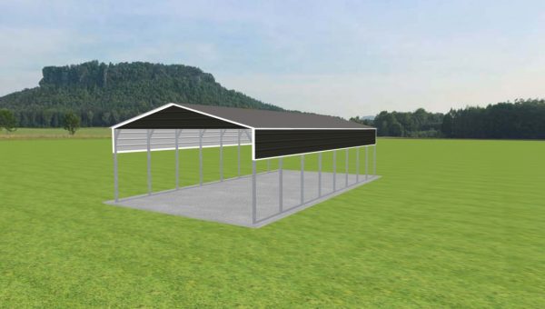 2 Car Carport 20 x 40 x 9