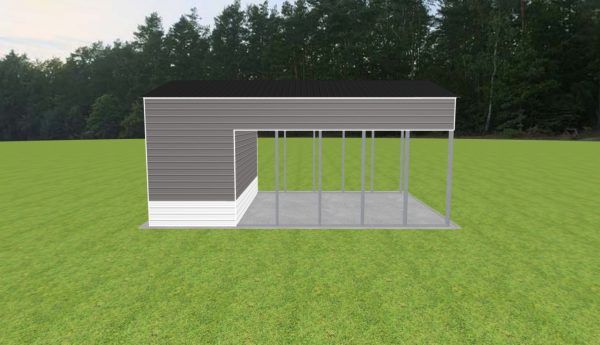 Carport with Storage 24 x 35 x 15 - Image 5