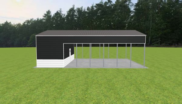 Carport with Storage 26 x 40 x 12 - Image 5