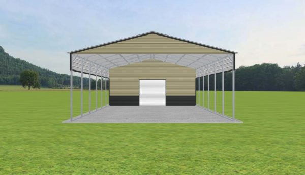 Carport with Storage 26 x 45 x 11 - Image 2