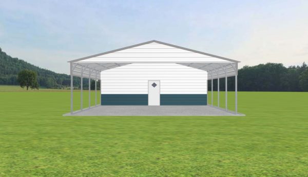 Carport with Storage 28 x 30 x 9 - Image 2