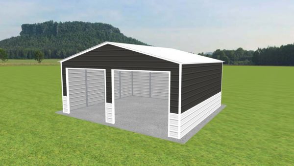 2 Car Carport 22 x 20 x 9