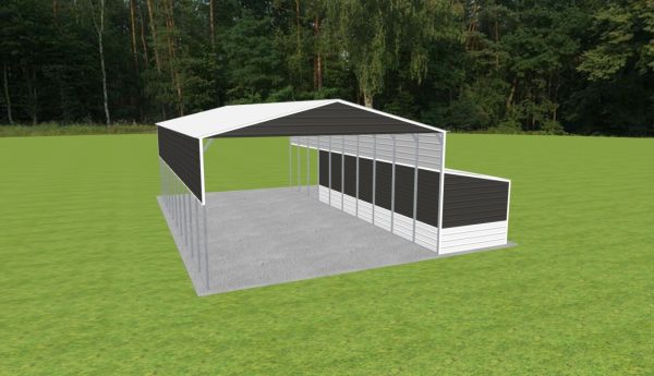 Carport with Storage 26 x 50 x 14 - Image 5