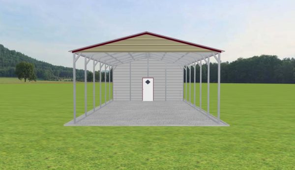 Carport with Storage 20 x 30 x 10 - Image 3