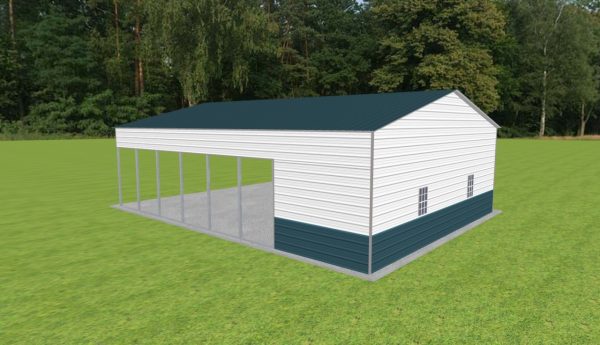 Carport with Storage 30 x 40 x 11 - Image 3