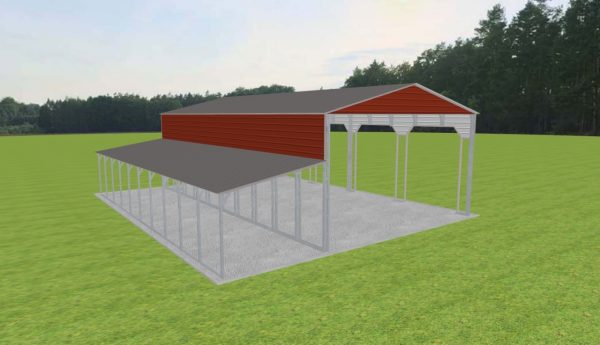 Carport 28 x 50 x 15 - Image 2