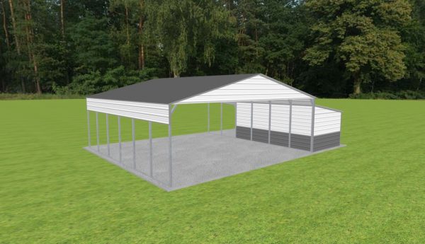 Carport with Storage 30 x 30 x 10 - Image 5