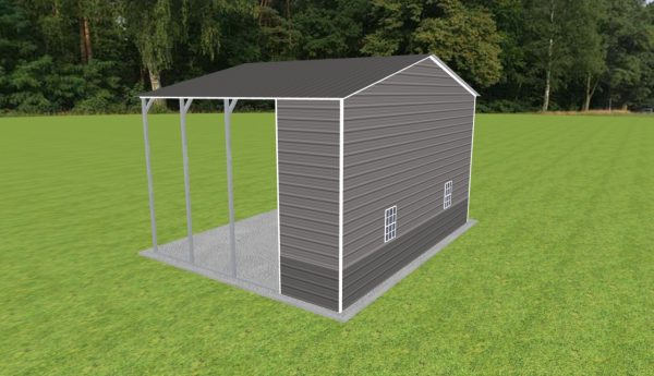 Carport with Storage 26 x 20 x 14 - Image 3