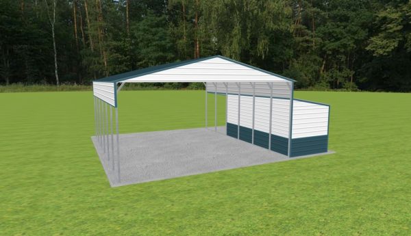 Carport with Storage 26 x 30 x 12 - Image 5