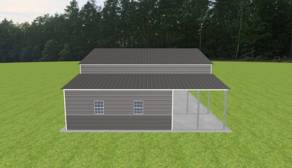 Carport with Storage 30 x 30 x 12 - Image 3