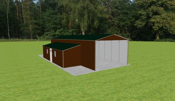 Carport with Storage 18 x 50 x 11 - Image 4