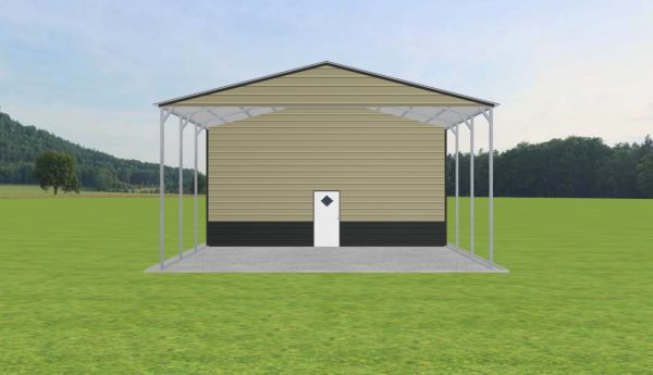 Carport with Storage 28 x 20 x 14 - Image 2