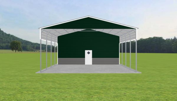 Carport with Storage 28 x 30 x 13 - Image 2