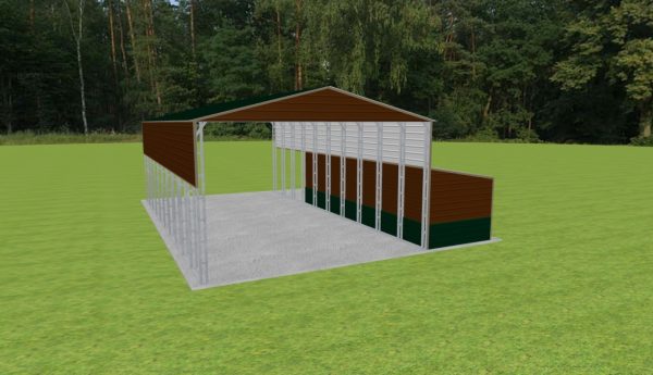 Carport with Storage 26 x 50 x 15 - Image 5