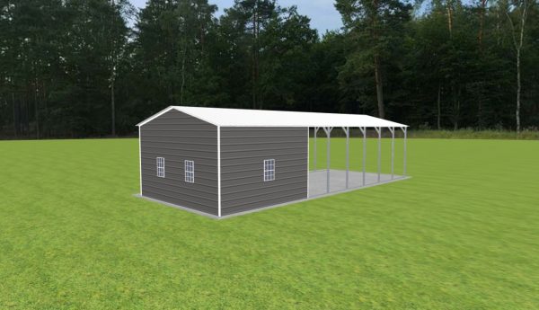 Carport with Storage 18 x 45 x 10 - Image 5