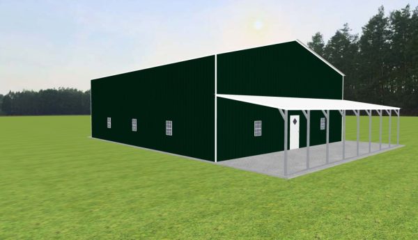 Garage with Lean To 42 x 50 x 16 - Image 4