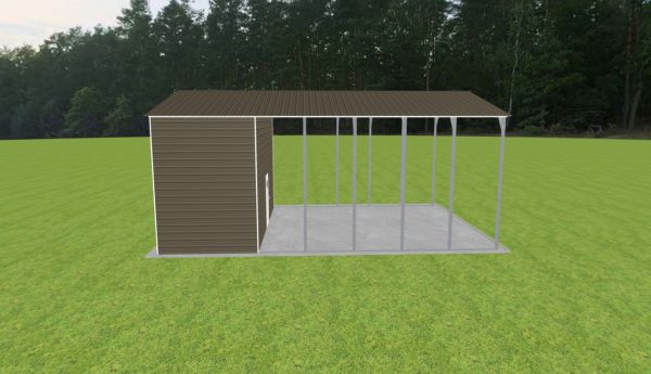 Carport with Storage 24 x 35 x 14 - Image 5