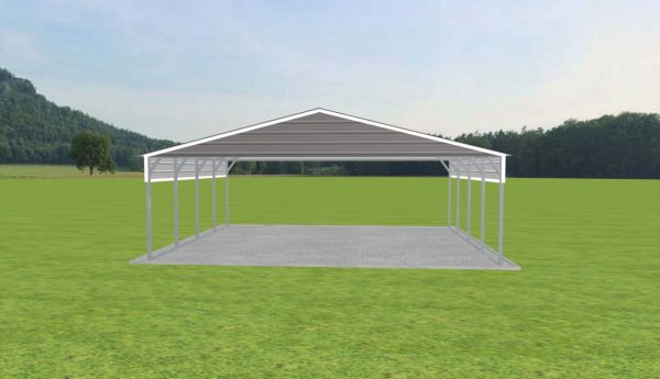 3 Car Carport 26 x 20 x 8 - Image 2