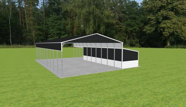 Carport with Storage 26 x 50 x 11 - Image 5