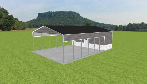 Carport with Storage 26 x 40 x 11