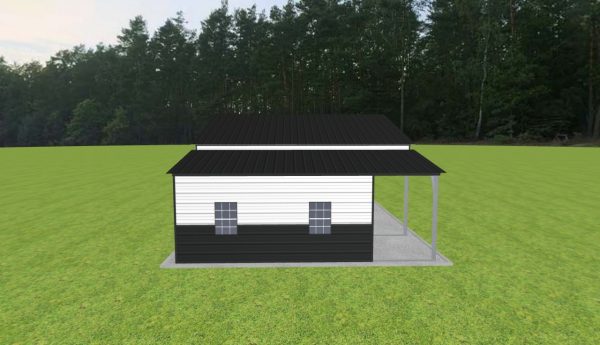 Carport with Storage 26 x 20 x 9 - Image 3