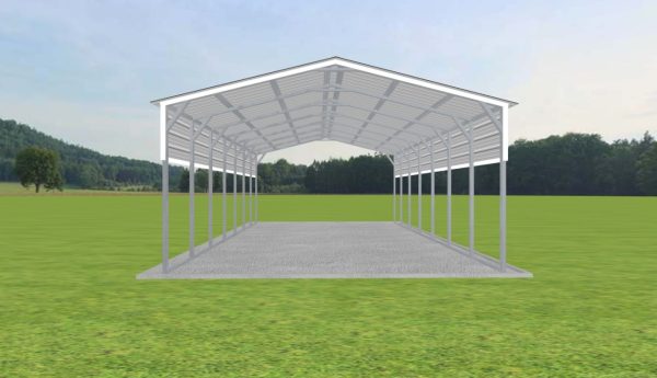 2 Car Carport 18 x 35 x 9 - Image 2