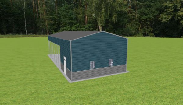 Carport with Storage 22 x 50 x 13 - Image 3