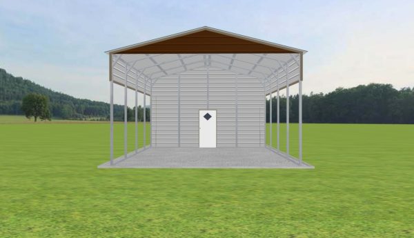 Carport with Storage 20 x 20 x 12 - Image 3