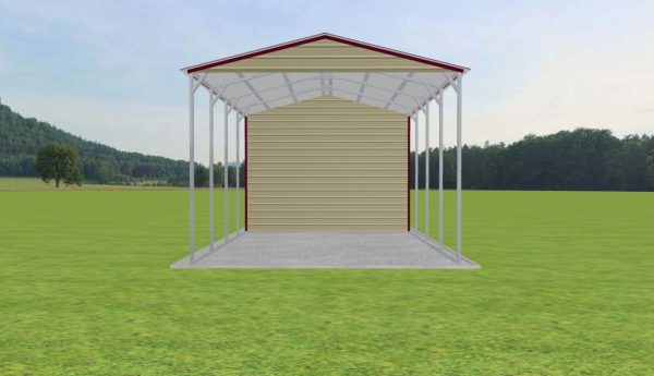 Carport with Storage 18 x 30 x 13 - Image 2