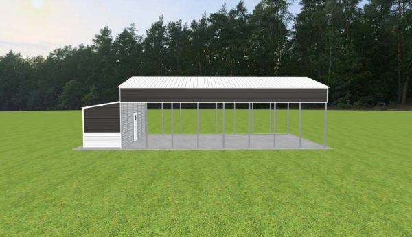 Carport with Storage 24 x 40 x 12 - Image 5