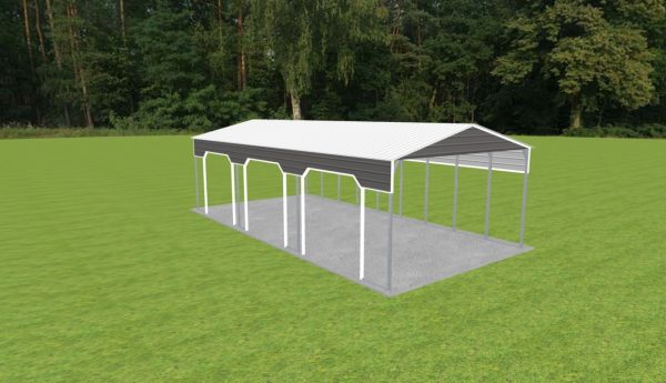 3 Car Carport 22 x 45 x 12 - Image 3