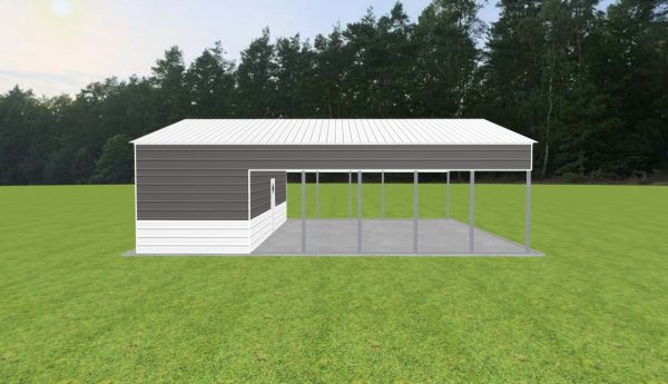 Carport with Storage 30 x 35 x 10 - Image 5